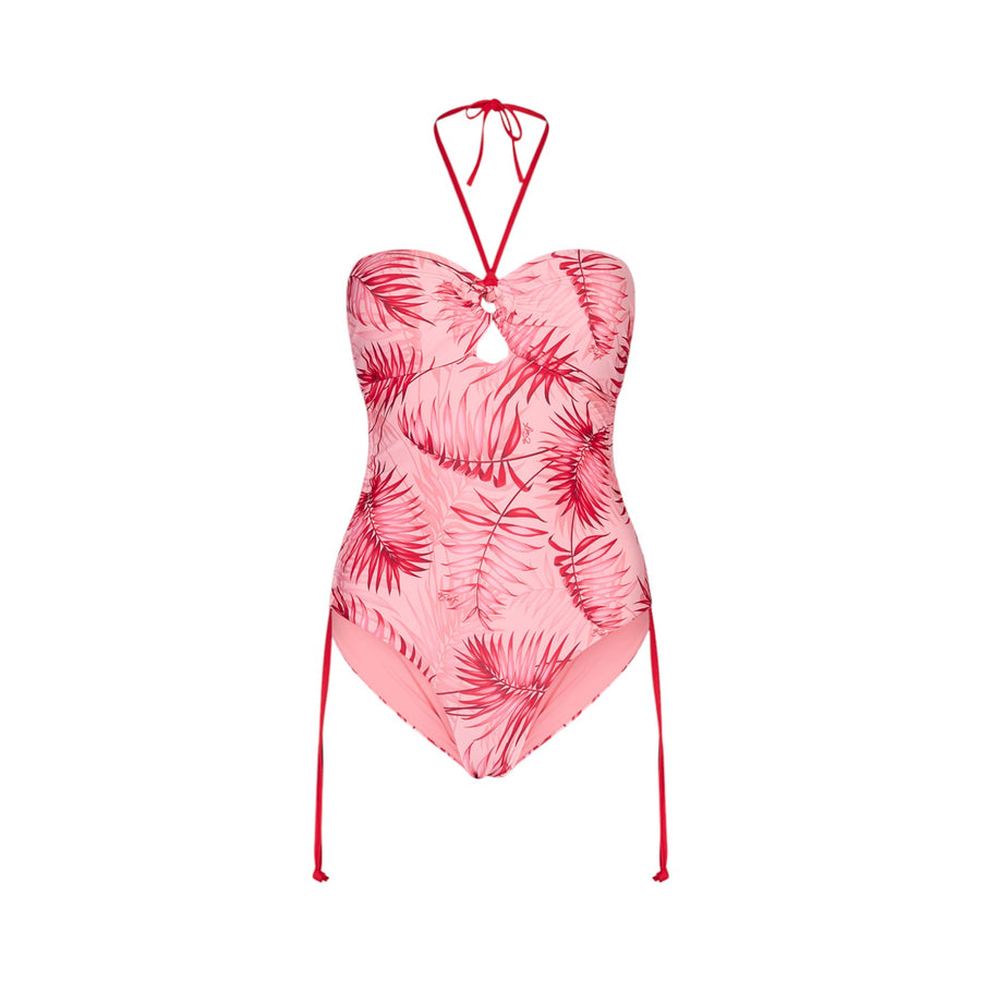 Costume donna intero da mare con stampa