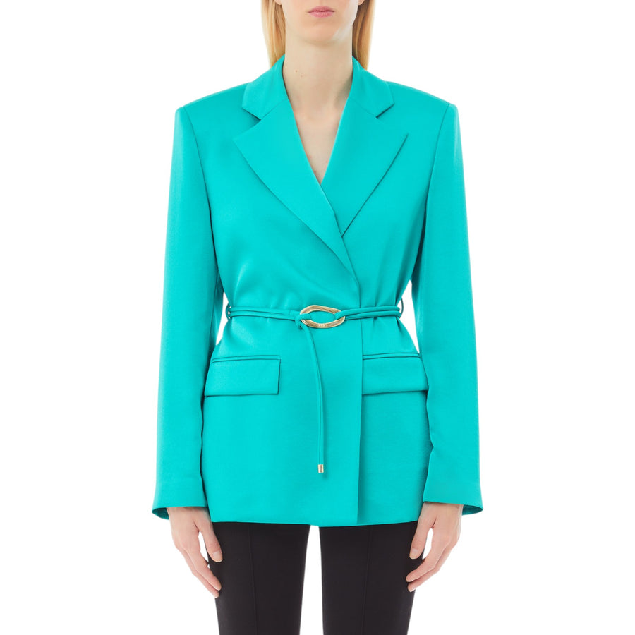 Blazer donna con revers a lancia