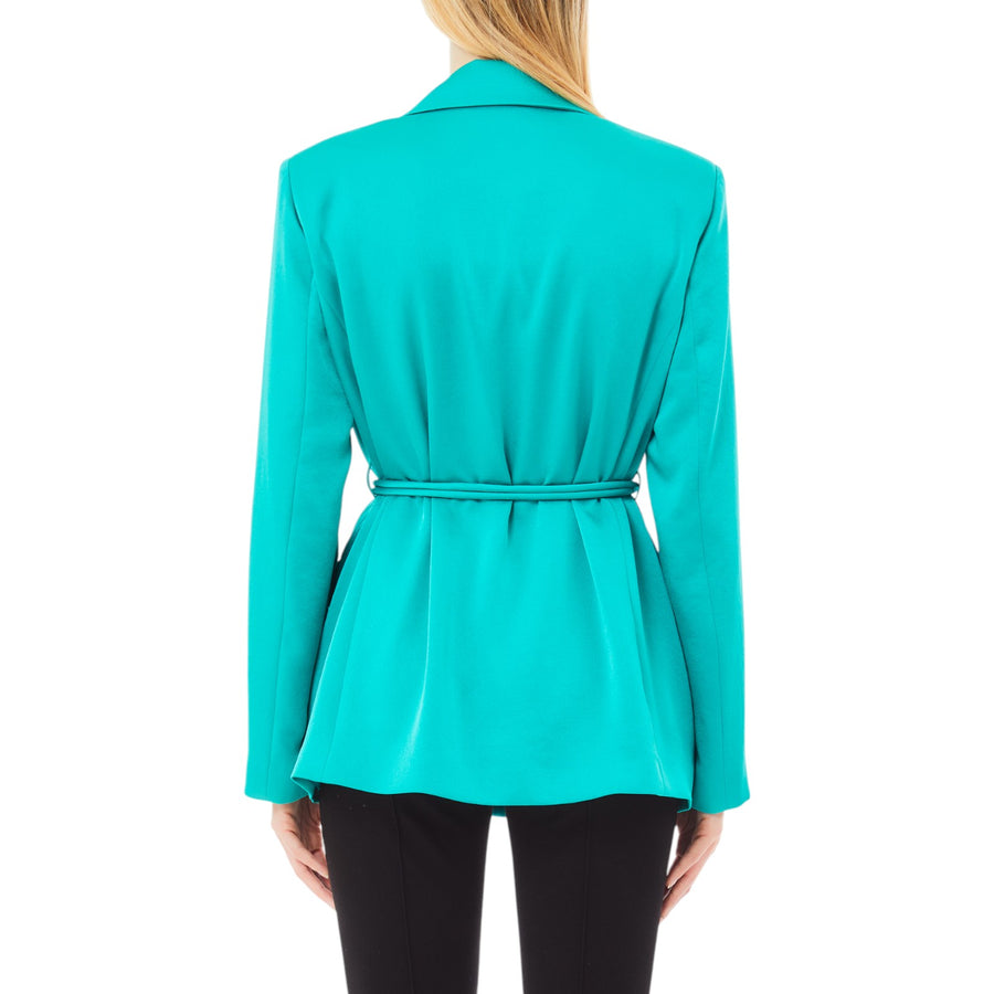 Blazer donna con revers a lancia