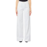 Jeans donna bianchi con cintura