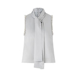 Top donna con dettaglio annodato