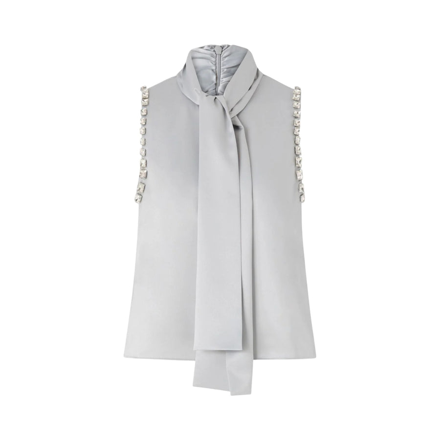 Top donna con dettaglio annodato