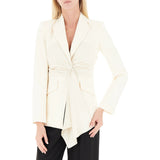 Blazer donna con drappeggio