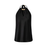 Top donna con schiena scoperta