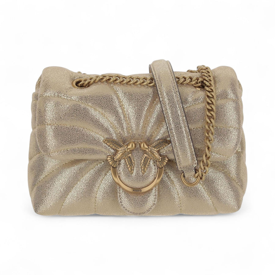 Classic Love Puff Butterfly in pelle lucida