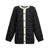 Giacca donna con bottoni gioiello