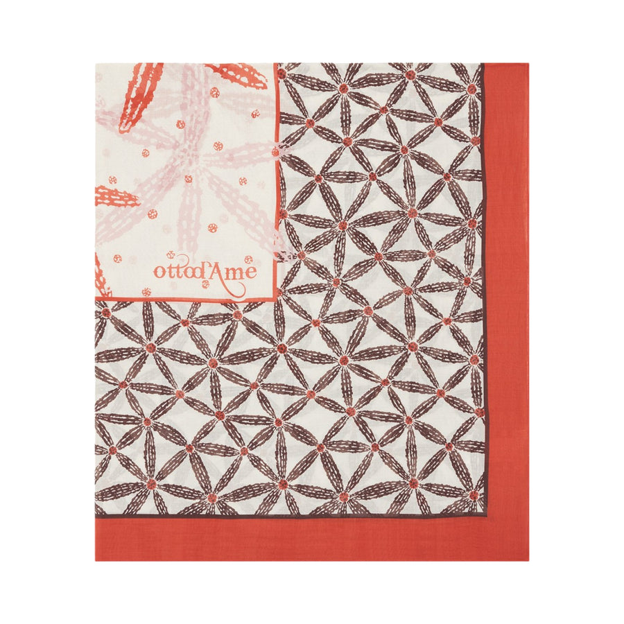 Pareo donna in cotone stampato