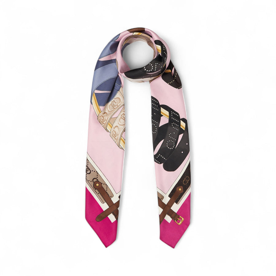 Foulard donna con stampa