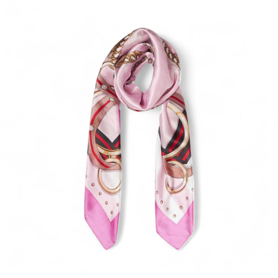 Foulard donna a righe casual