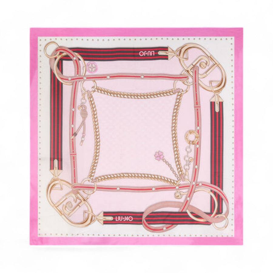 Foulard donna a righe casual