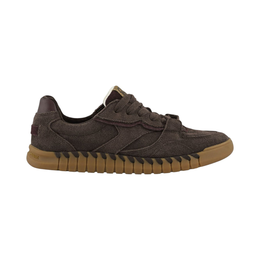 Sneaker donna in pelle scamosciata