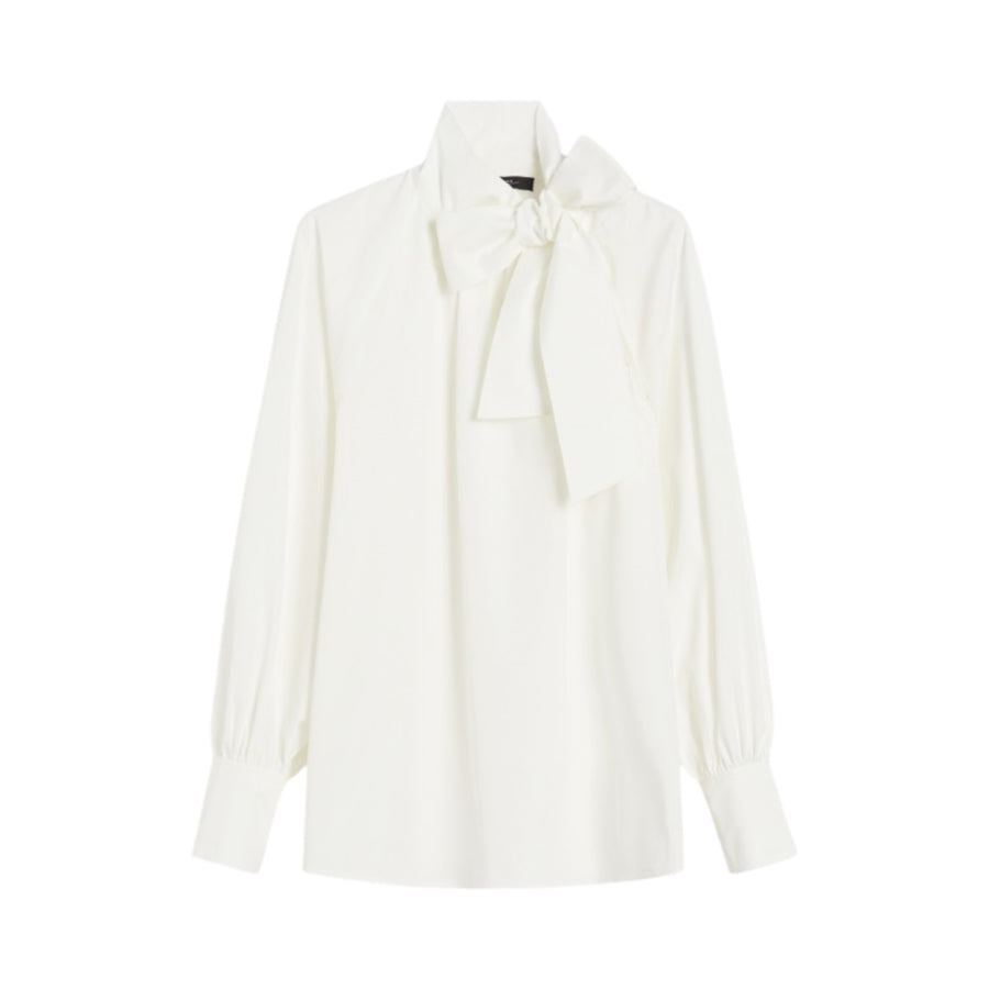 Blusa donna in popeline di cotone