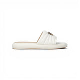 Ciabatte donna in nappa trapuntata con logo Love Birds