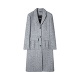 Cappotto donna midi Herringbone