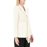 Blazer donna con drappeggio