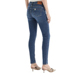 Jeans donna skinny a vita alta
