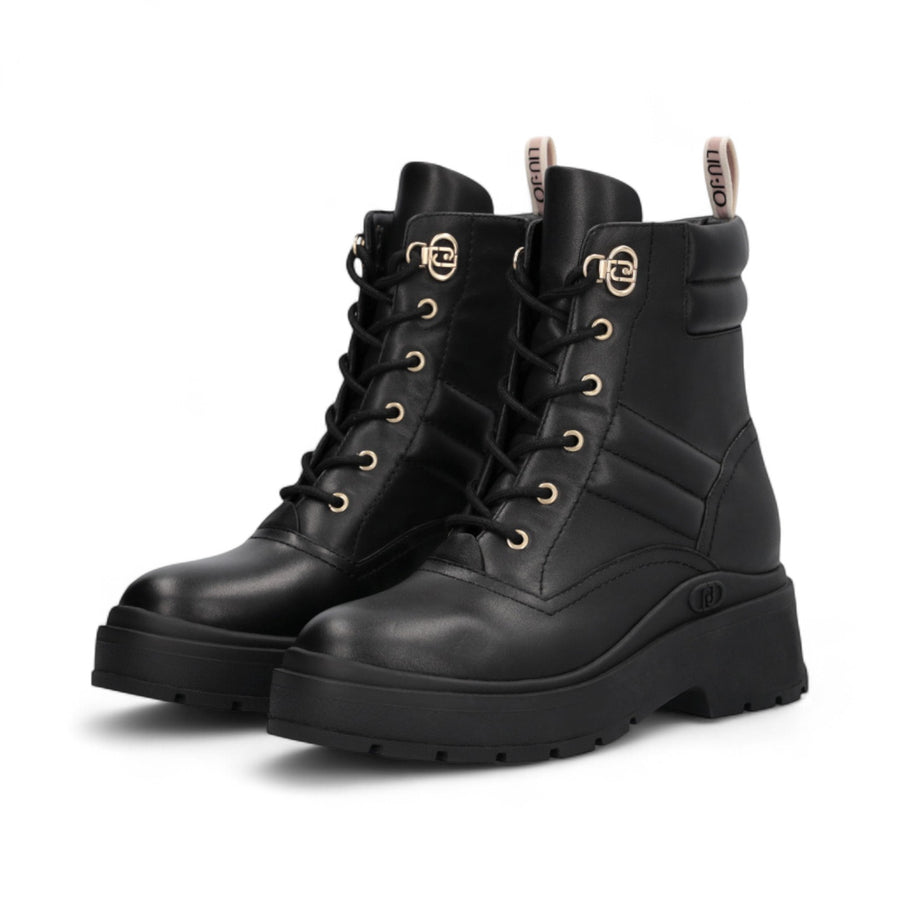 Anfibi donna in pelle