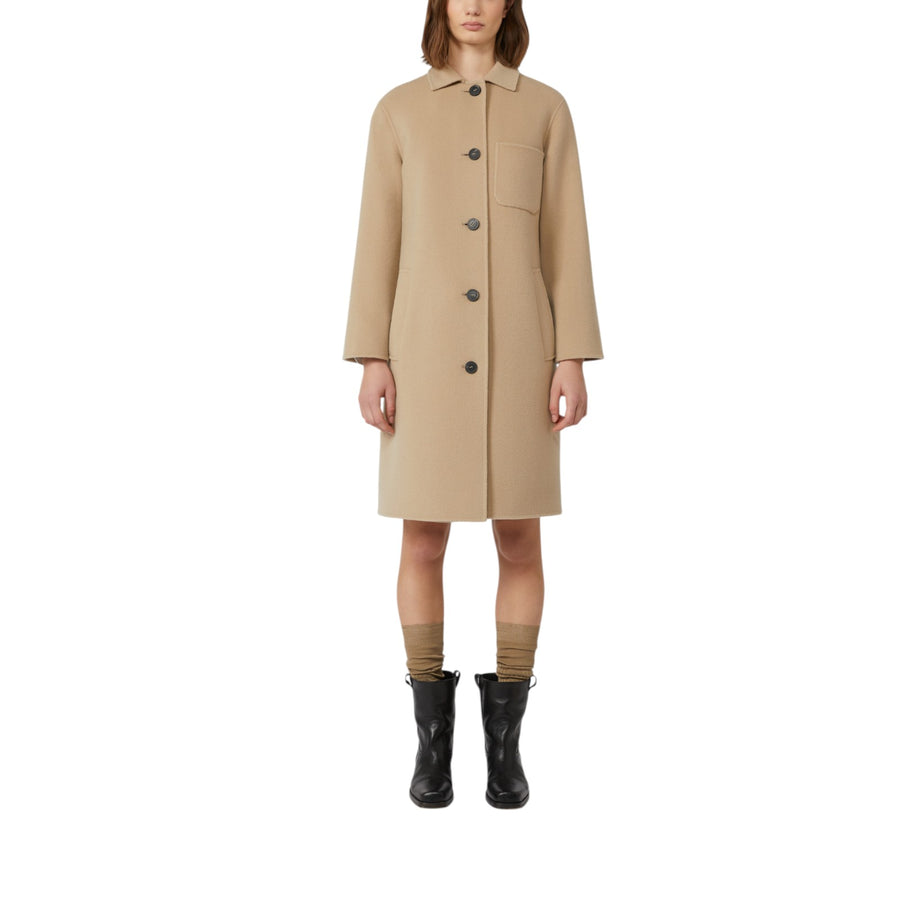 Cappotto donna in lana vergine
