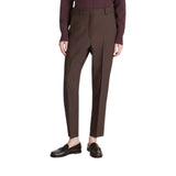 Pantalone donna regular fit in lana bistretch