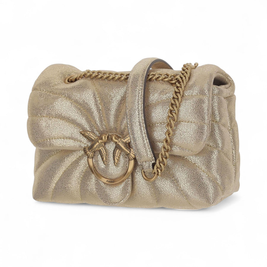 Classic Love Puff Butterfly in pelle lucida