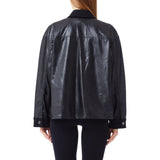 Giubbotto donna con tasconi e bottoni