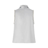 Top donna con dettaglio annodato