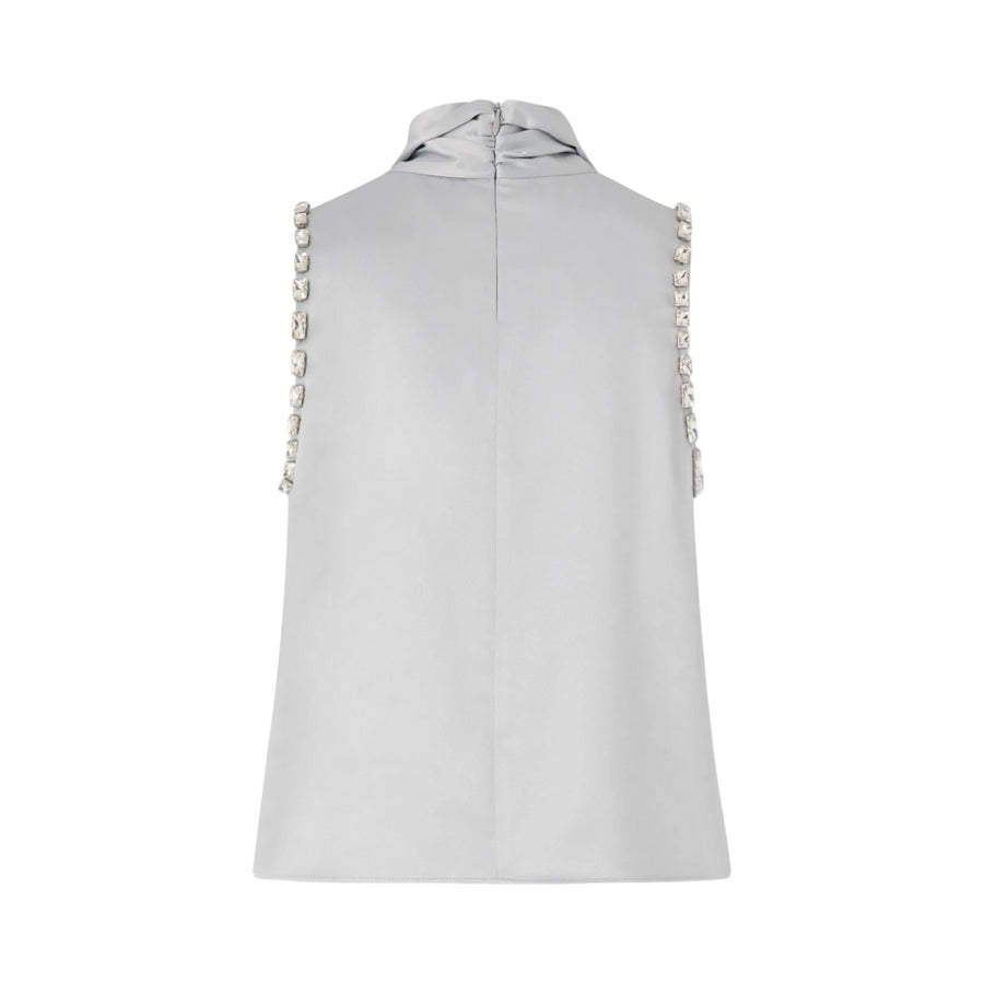 Top donna con dettaglio annodato