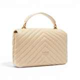Borsa donna piccola a mano Lady Love Bag Puff Chevron