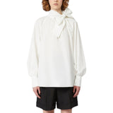 Blusa donna in popeline di cotone