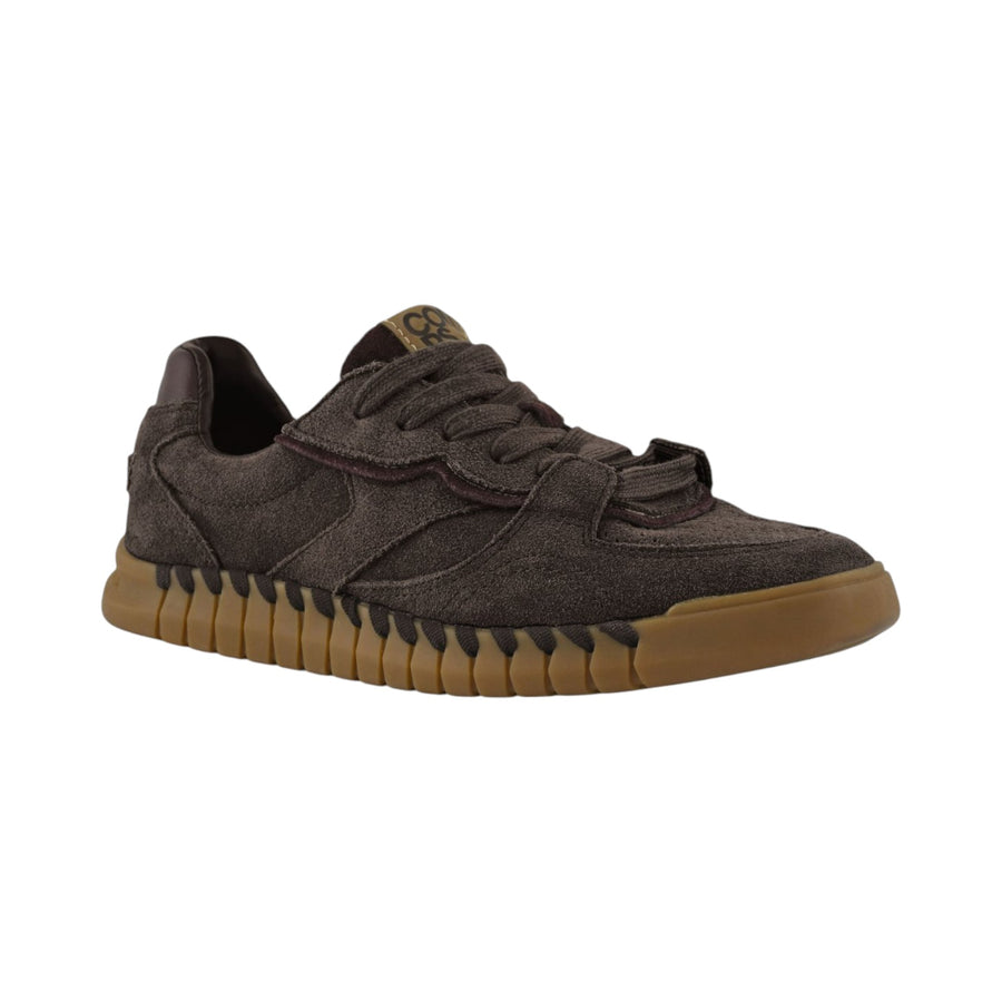 Sneaker donna in pelle scamosciata