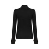 Maglia donna fitted con strass