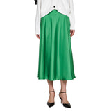 Gonna donna in twill di seta