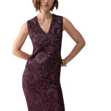 Top donna in pizzo lamé