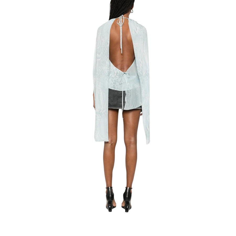 Top donna in chiffon