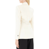 Blazer donna con drappeggio