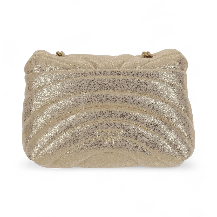 Classic Love Puff Butterfly in pelle lucida