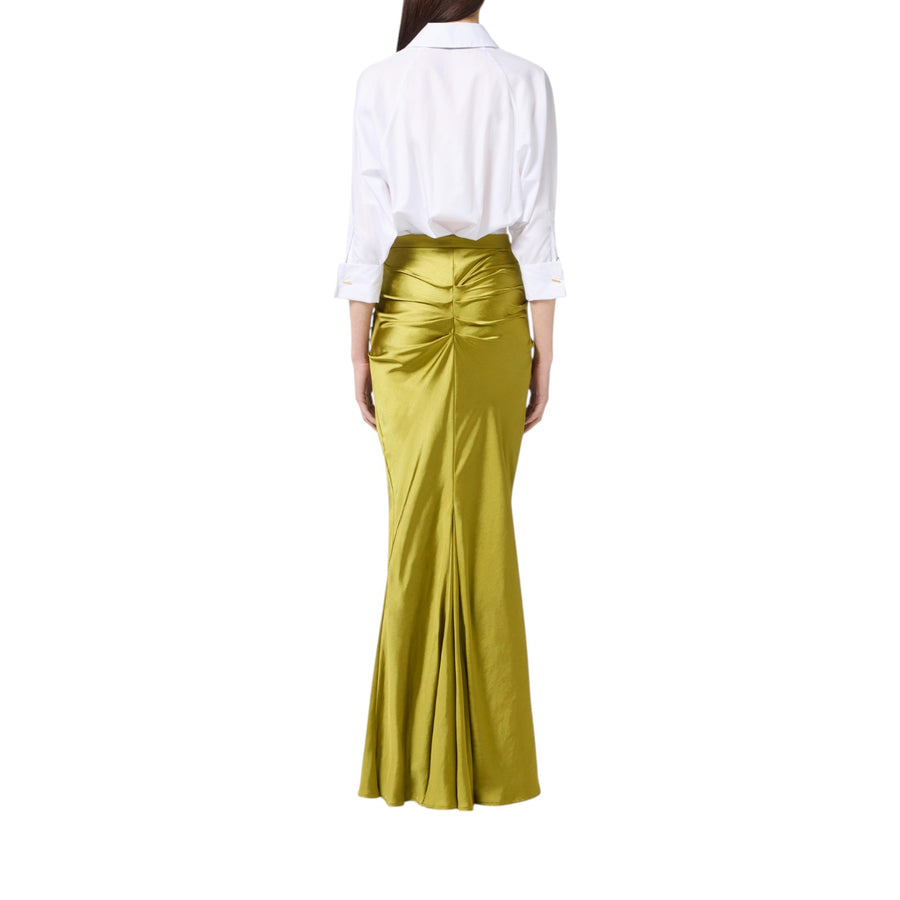 Abito donna Red Carpet in popeline e raso con papillon