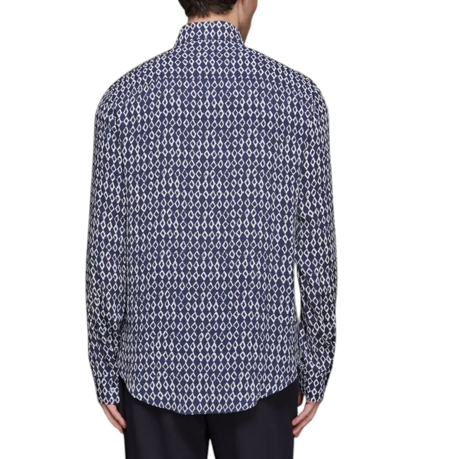 Camicia uomo morbida in twill di viscosa