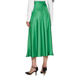 Gonna donna in twill di seta