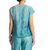 Blusa donna stampata