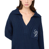 Abito donna in maglia di lana