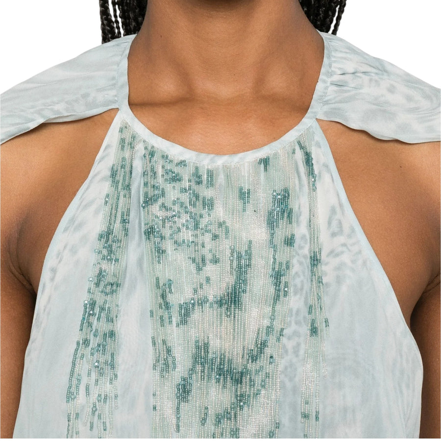 Top donna in chiffon