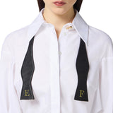 Abito donna Red Carpet in popeline e raso con papillon