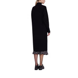 Cappotto donna double con ricami gioiello