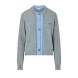Cardigan donna con bottoni gioiello