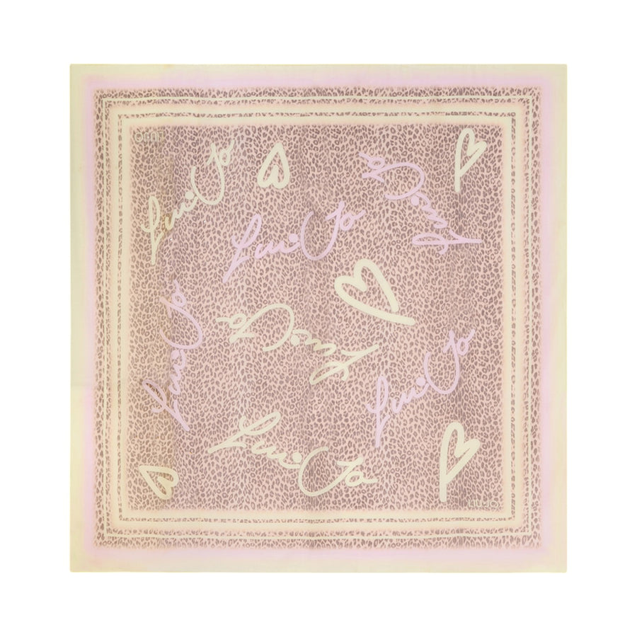 Foulard donna con stampa animalier