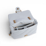 Borsa piccola a tracolla Love Bag Puff Maxi Quilt