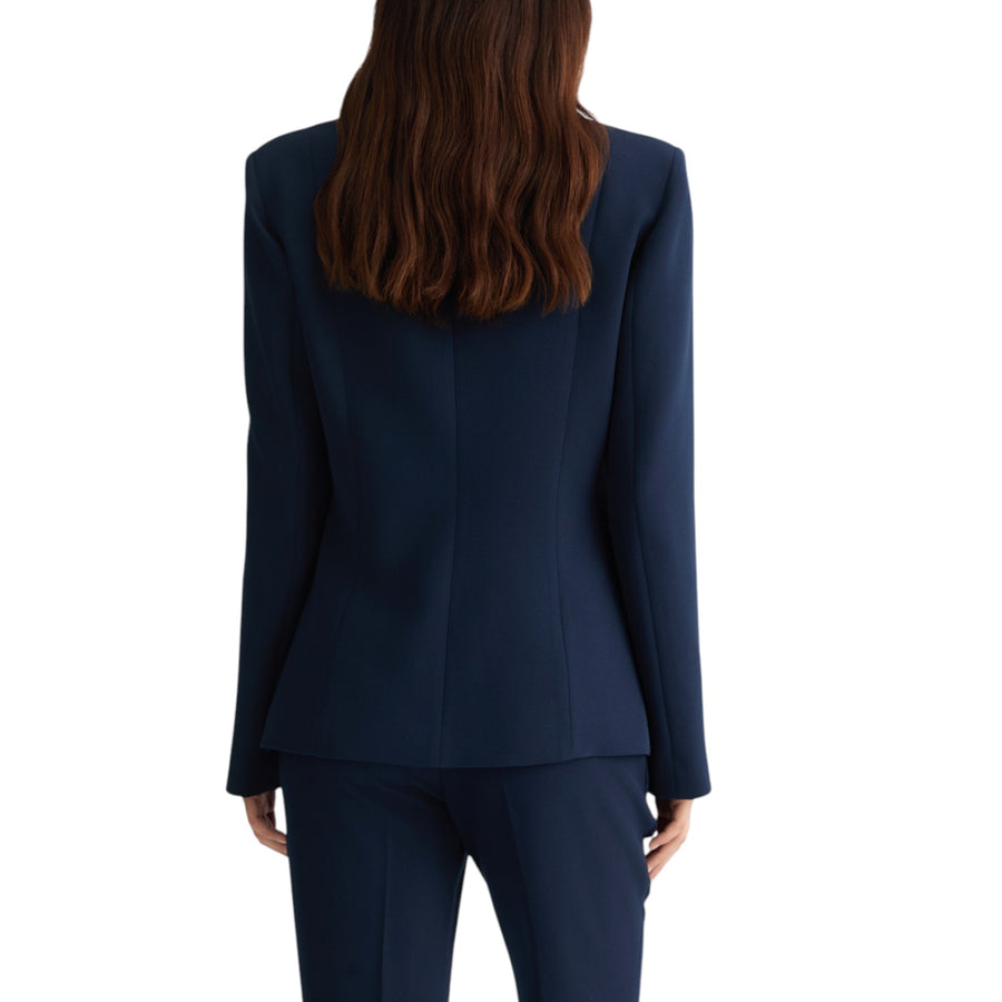 Blazer donna in cady crêpe