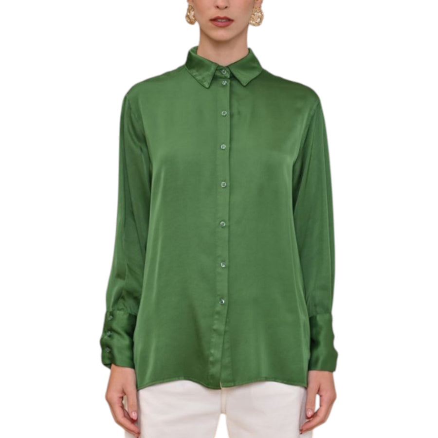 Camicia donna in raso