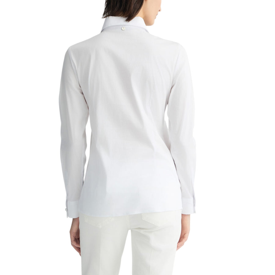 Camicia donna bianca con bottoni
